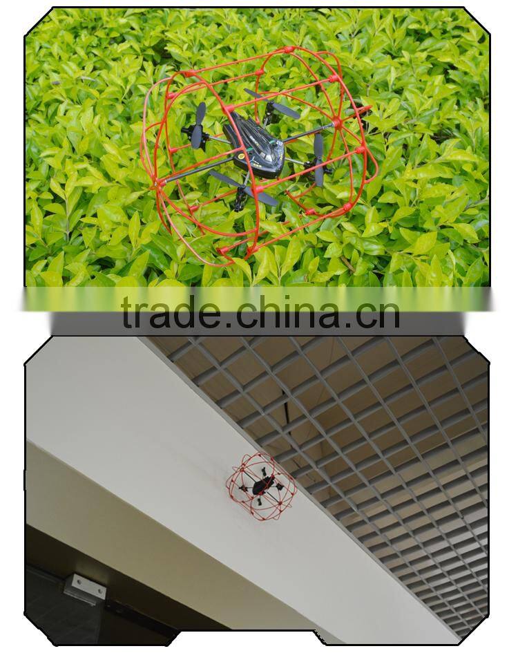 Different speeds 2.4G rc quadcopter kit with safe circle