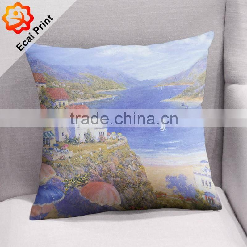 High quality 18x18 inch custom printed pillowcase