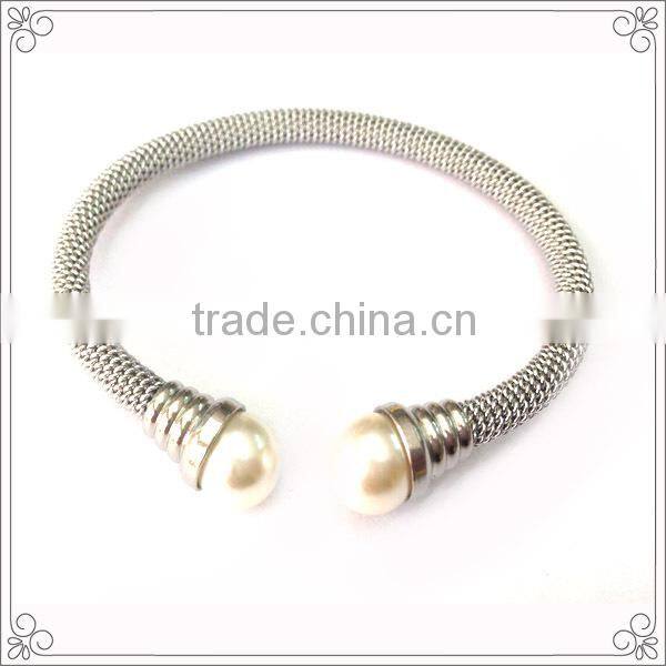 Gold Plated Stainless Steel Mesh Bracelet and Bangles