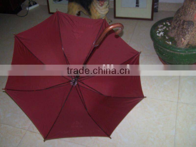 straight wind proof advertising umbrella