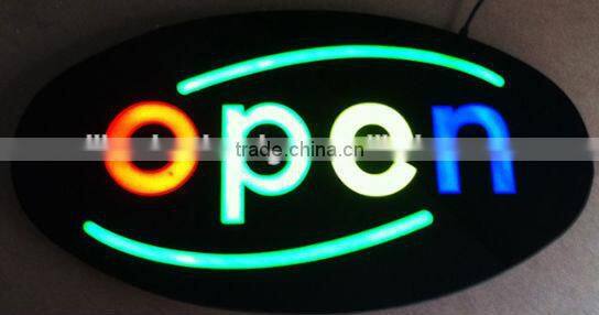 China Low Price Open Led Neon Sign Customed