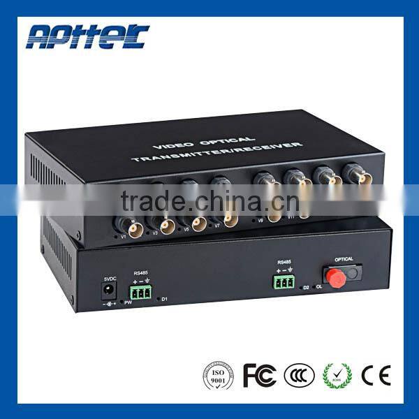 CCTV digital fiber optic cctv video converter price BNC digital fiber optic cctv video converter