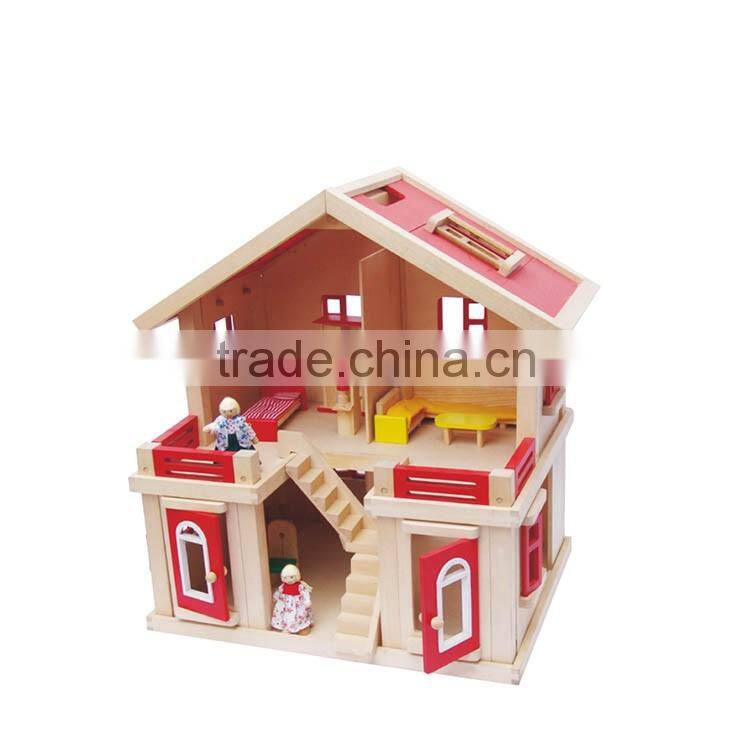 Big outdoor toys handmade wooden doll house
