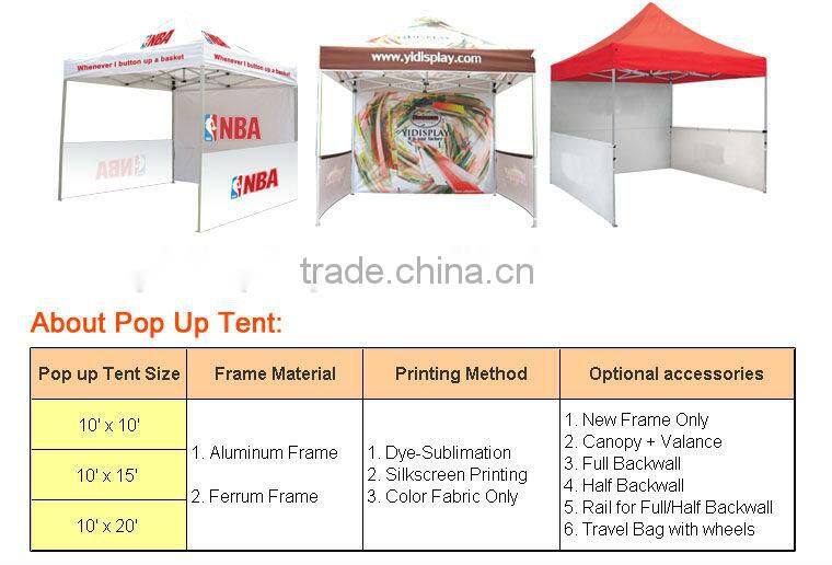 Outdoor Portable Pop Events Canopy