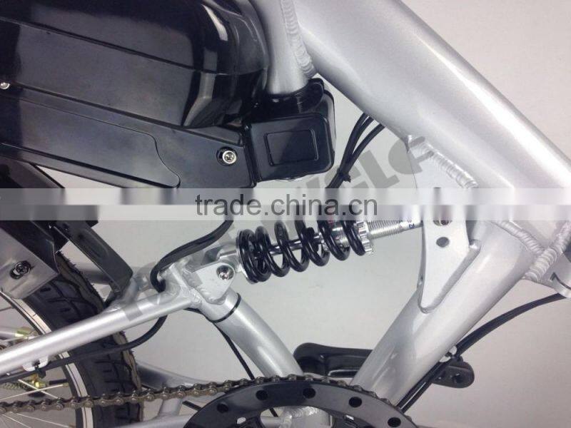 Aluminum alloy frame 20inch folding electric bicycle