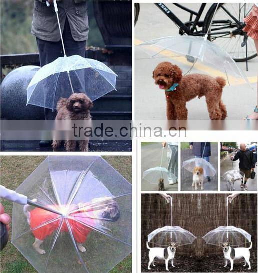wholesale bright yellow straight reverse pet umbrella, straight promotional reverse umbrella for pet
