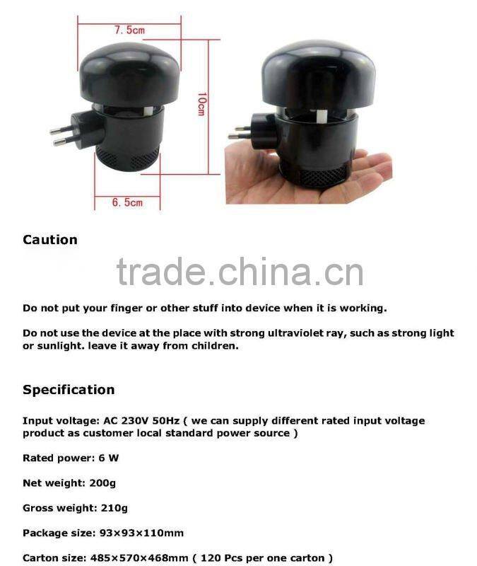 mosquito killer:photecatalysis mini mosquito killer