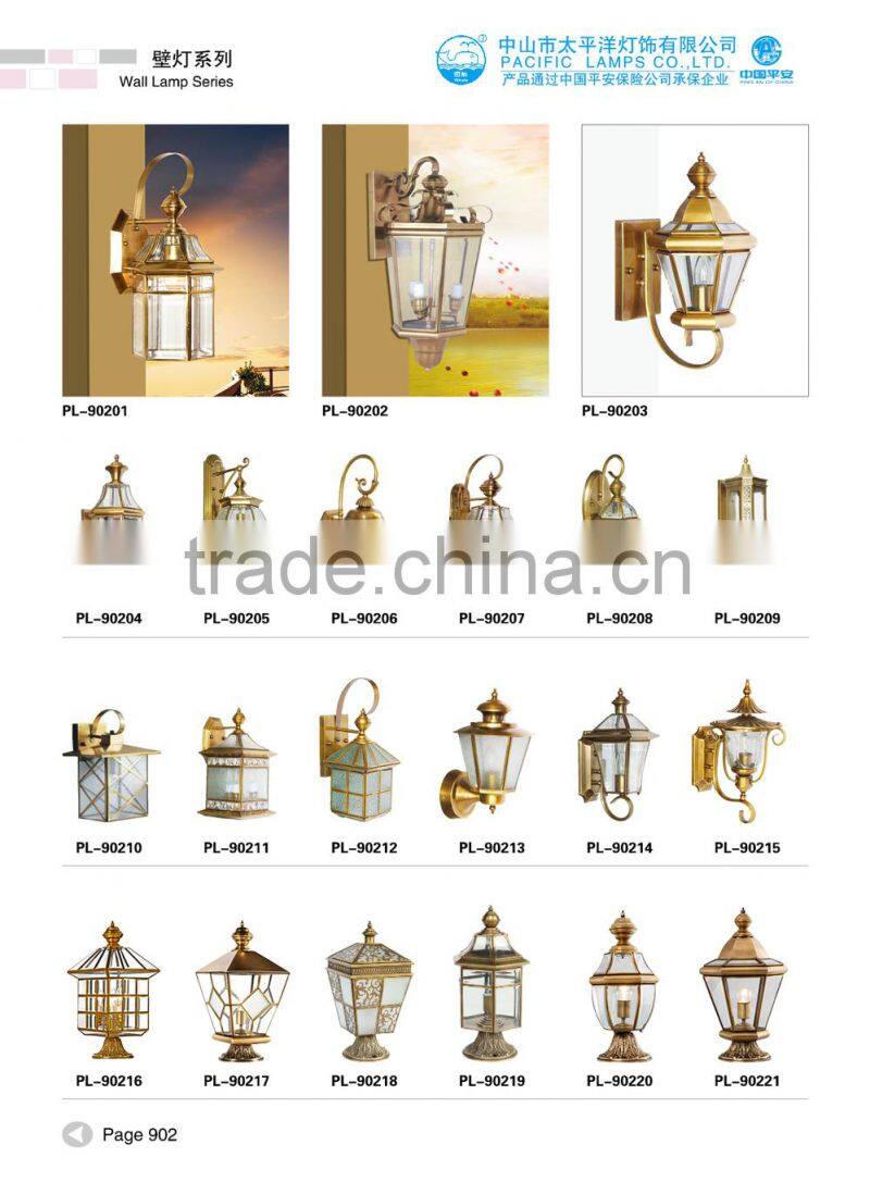 Morden Residential lighting Aluminium die casting wall lamp