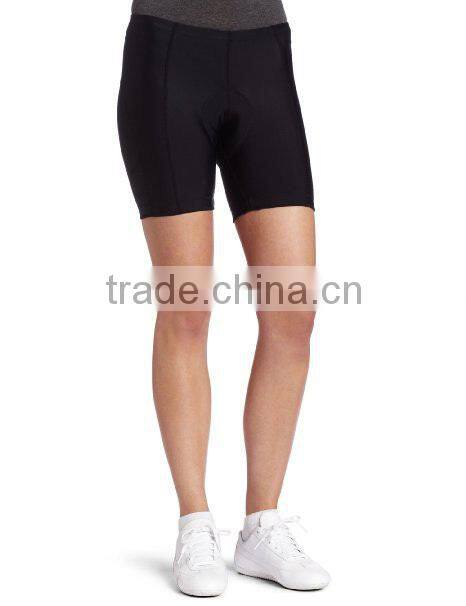 86% nylon 14% spandex womens dry fit bike short