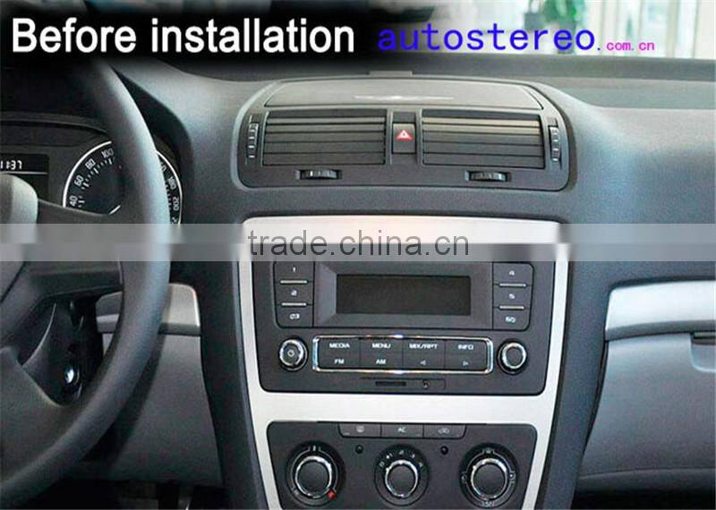 Auto Radio for Skoda Octavia car Vehicle GPS Satnav Navigation car Multimedia DVD Player