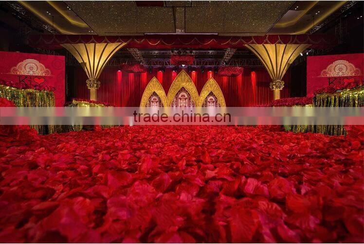 Decoration Holiday Colourful polyester Rose Petals