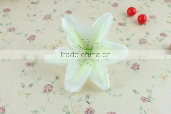 Customized pink calla lily flower head artificial flower