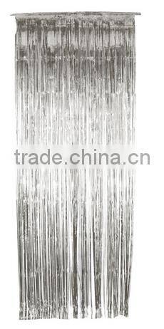 Metallic Gold Door Decoration,Metallic Foil Curtain,Tinsel Curtains Party Decoration