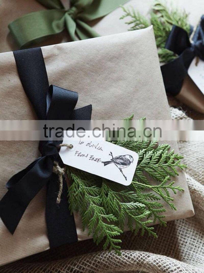 Christmas flower wrapping paper