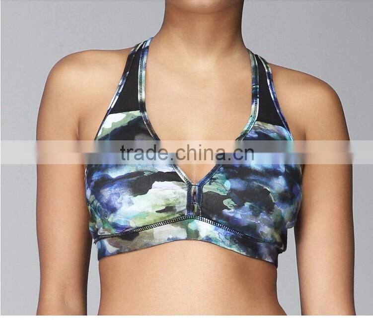 Cheap wholesale drop shipping sublimation xxx sexy sports bra