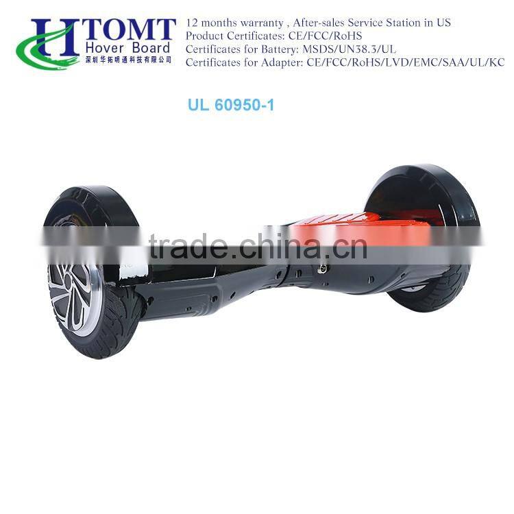 China factory 6.5 8 10 Inches two wheels self balancing scooter with blue tooth speaker