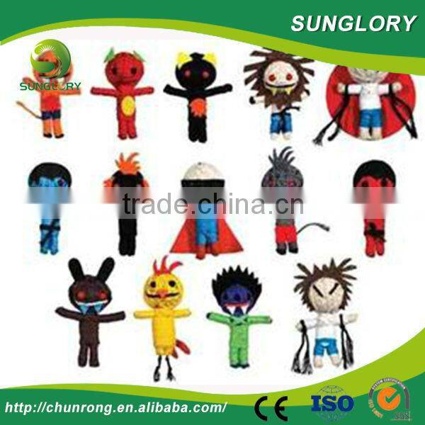 halloween item alibaba High quality key chain voodoo dolls