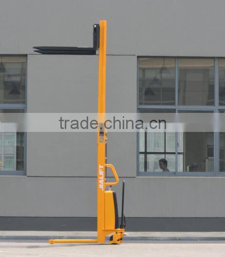 Semi-electric hydraulic stacker-- Semi-power forklift stacker-- Electrical lifting and muanl push ---SPN15 series