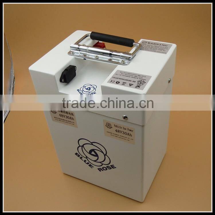 48V 30Ah electric scooter vehicle ship yacht portable high current dc power source Rechargeable lithium battery batteries pack