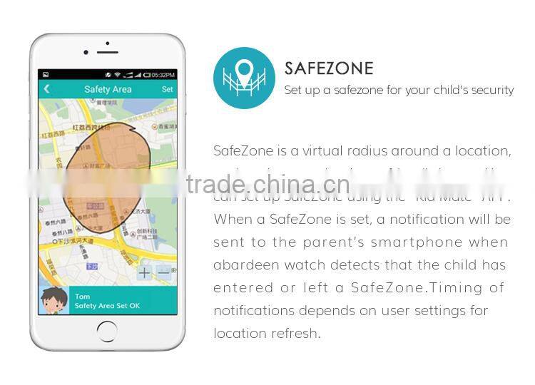 child wrist watch with sos panic button watch gps tracker