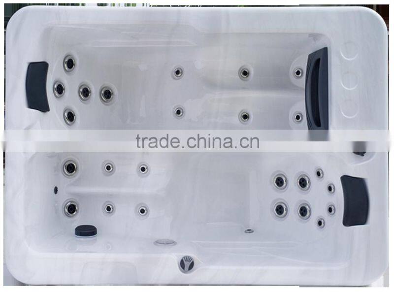 square hot tub & massage bathtub