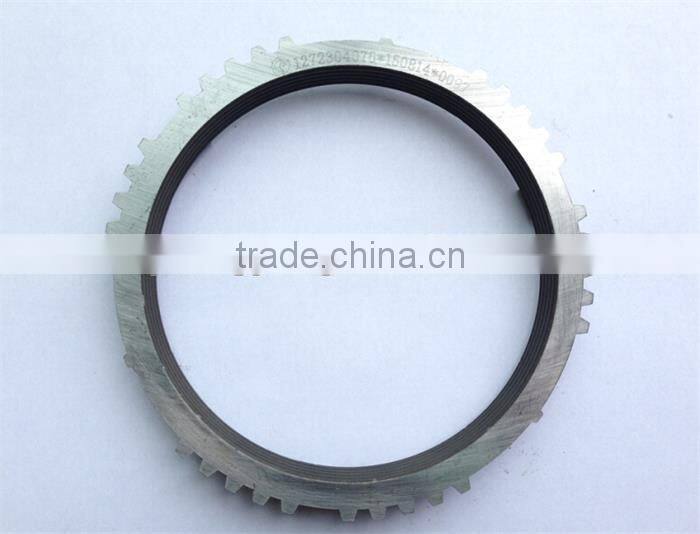 China Manufacturer gear box synchronizer ring 1272304076 for ankai bus parts