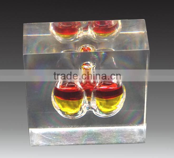 acrylic block sign holder