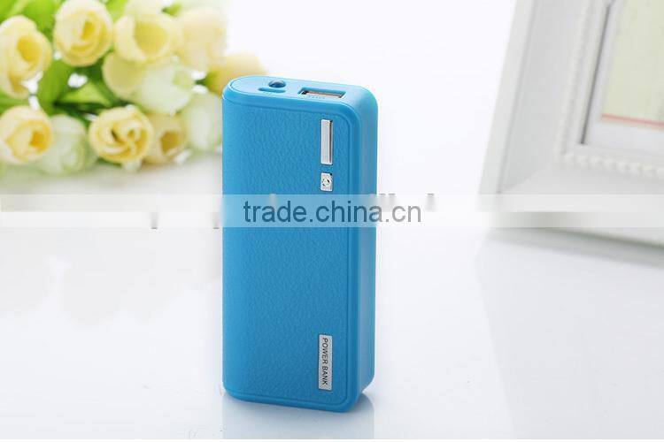 NEW fashionable and colourful mobile phone charger portable power bank 5200mah