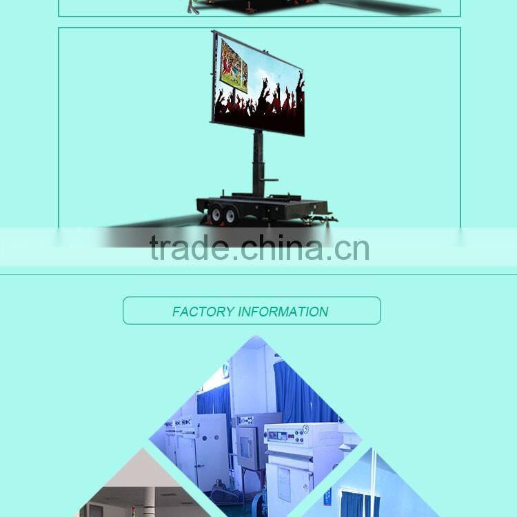 Hot Selling products mobile outdoor led display trailer
