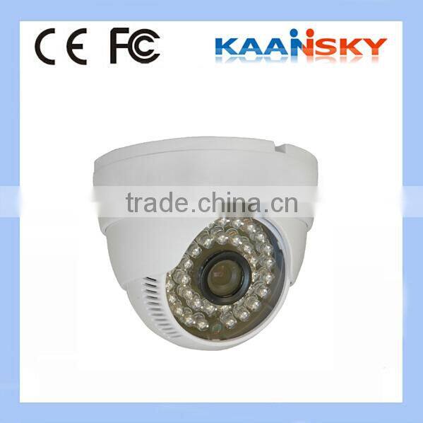 2014 New hot sale very cheap camera dome day and night ccd dome camera installation