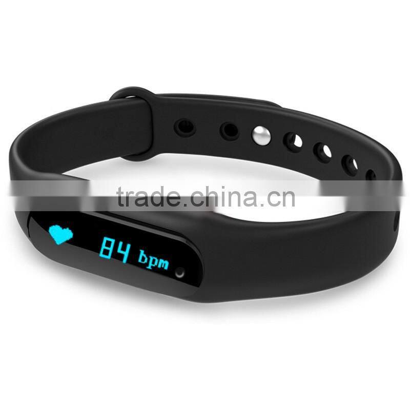 Fashion 3D sport bracelet, sleep monitoring and waterproof bracelet