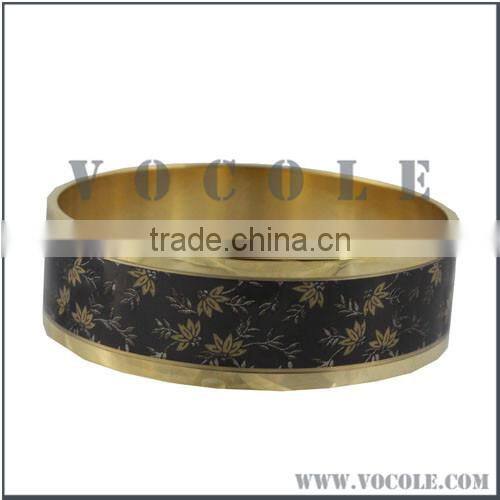 Factory Supply Stainless Steel Enamel Bangle Bracelet