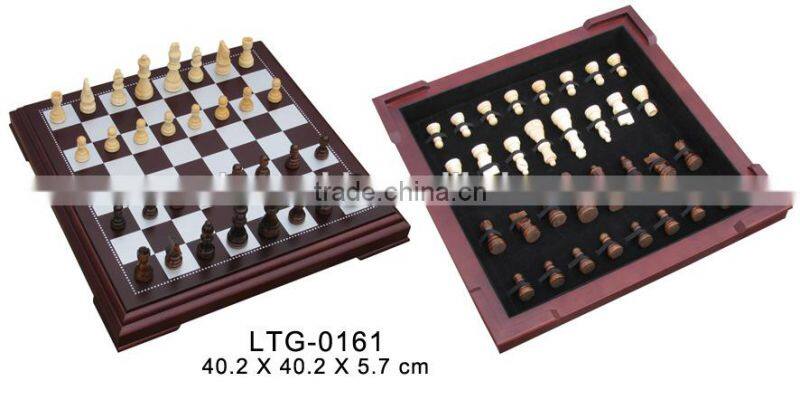 Wooden handmade game Chess set