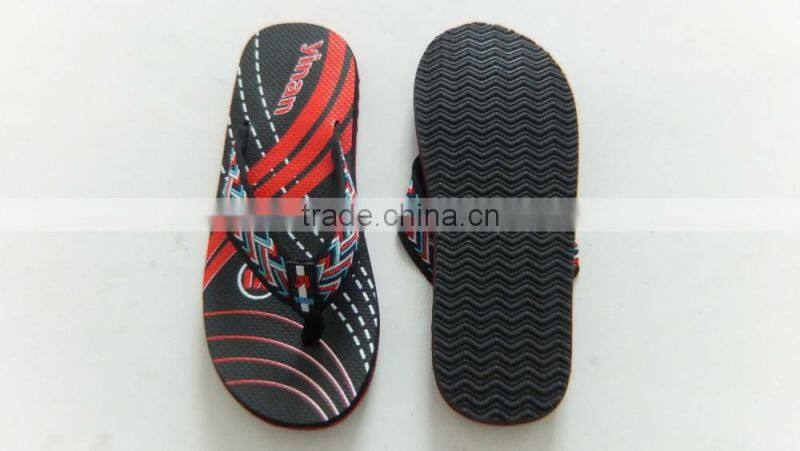 fabric strap pvc boys Slipper