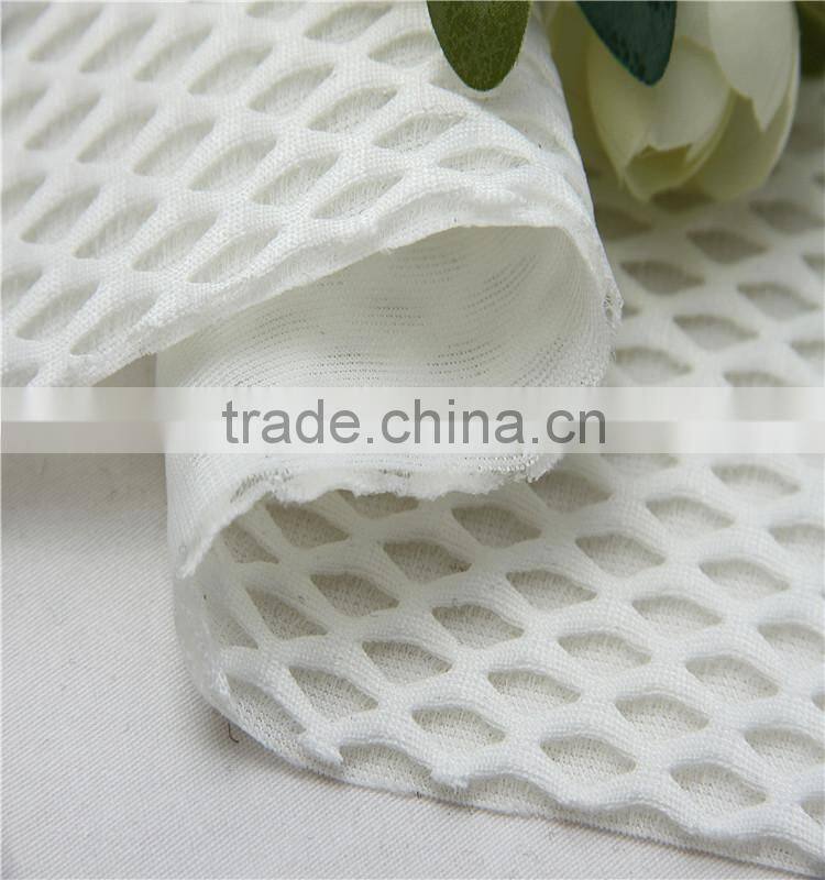 factory low price high quality polyester watermark mesh fabric for dress