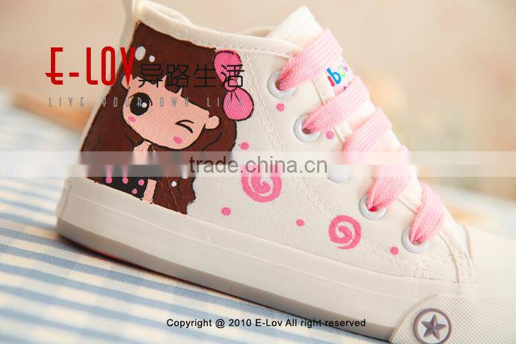 Hot sales high quality custom canvas shoes