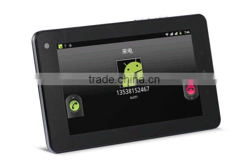 7inch 3g Andriod 2.3 cheap tablet pc built in 3g+5point Multi Touch Capactive Screen tablet+Andriod2.2 +Bluetooth