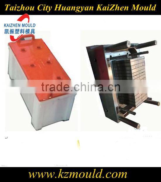 2015 high precise hot runner plastic battery container mould in Huangyan