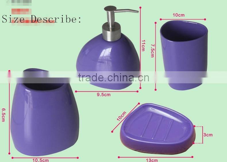 4pcs bubble Acrylic bubble bath sets