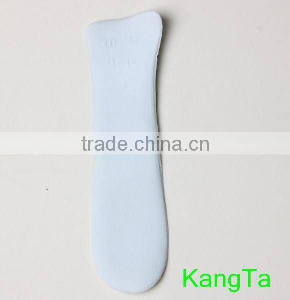 Massage natural latex footbed for shoes insole / latex free insoles