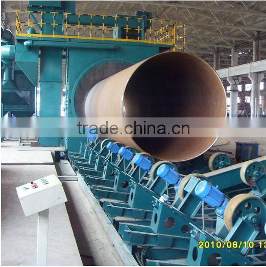 Used Sand Blasting Machine For Sale/Steel Pipe Sanding Blasting Machine