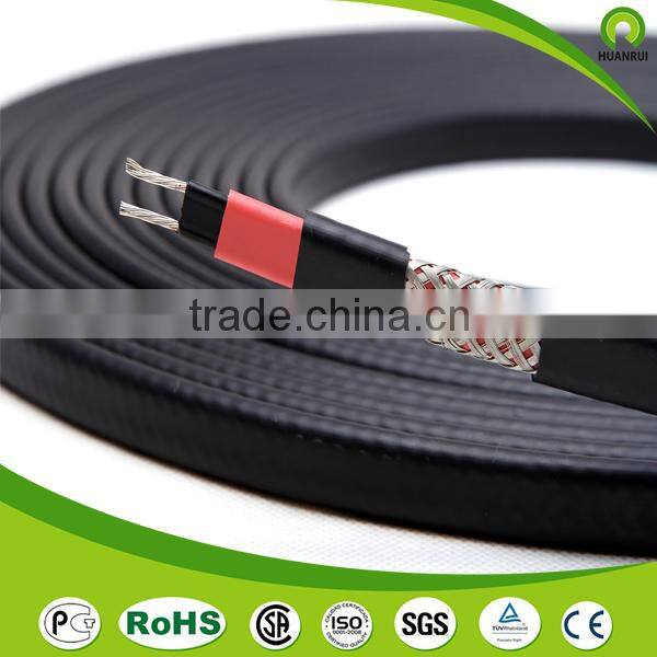 CE EAC certified two conductor self regulating carbon fiber heating cable