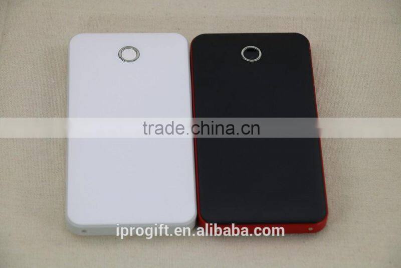 2016 New design fashion low price custom power bank 12000mAh
