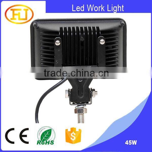 45w led work light 12v work led light high power cob led work light