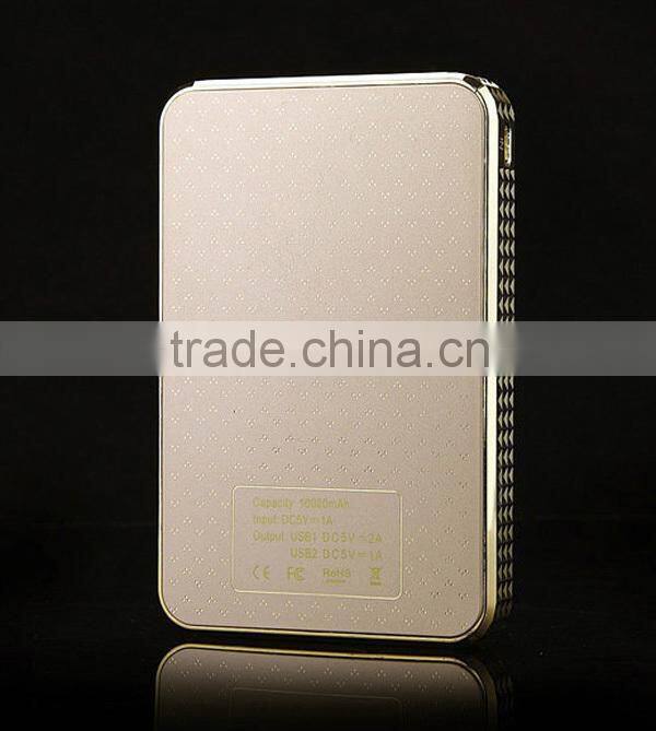 8000mAh Ultra-Compact High Capacity Portable Charger Backup External Battery Pack Lithium Ion Battery Power Bank
