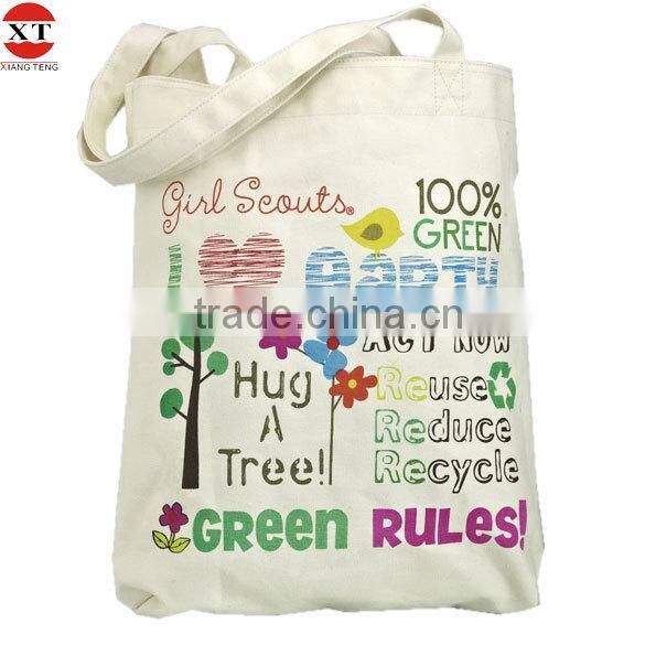 Eco-friendly Natural cotton shopping bag