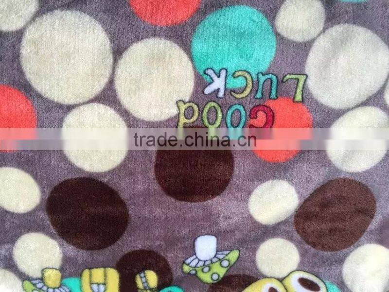 Kids Cute Design Flannel with Plush Velvet for Winter Pajamas