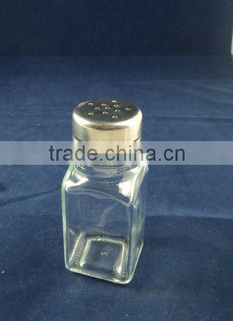 salt pepper shaker with 150ml glass bottle