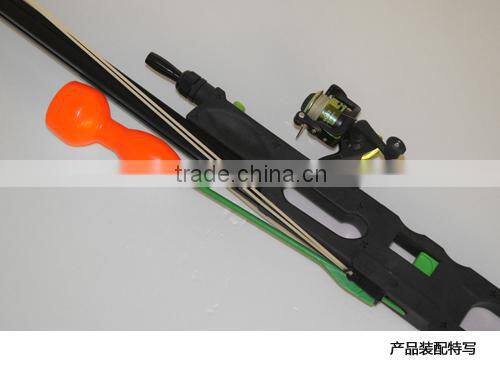 Hot Fly fishing device with shoot fish and harmful birds functions