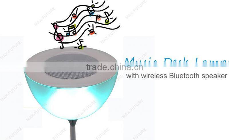 Music Led desk lamp with wireless bluetooth speaker